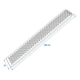 ProPlus Oprijplaat aluminium 150x21cm 200kg per stuk