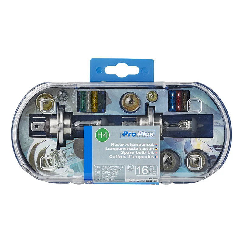 ProPlus Reservelampenset H4 16-delig