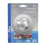 ProPlus Plafonnière / opbouwarmatuur 3-leds 12V 290lm ø95x25mm