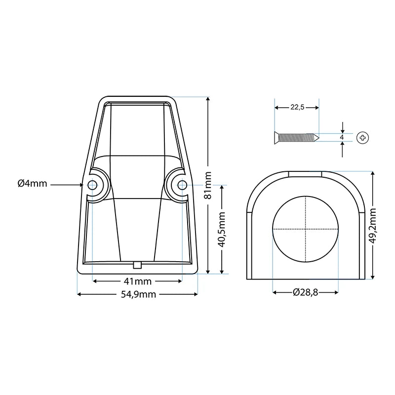 ProPlus Opbouw- / installatieframe enkelvoudig