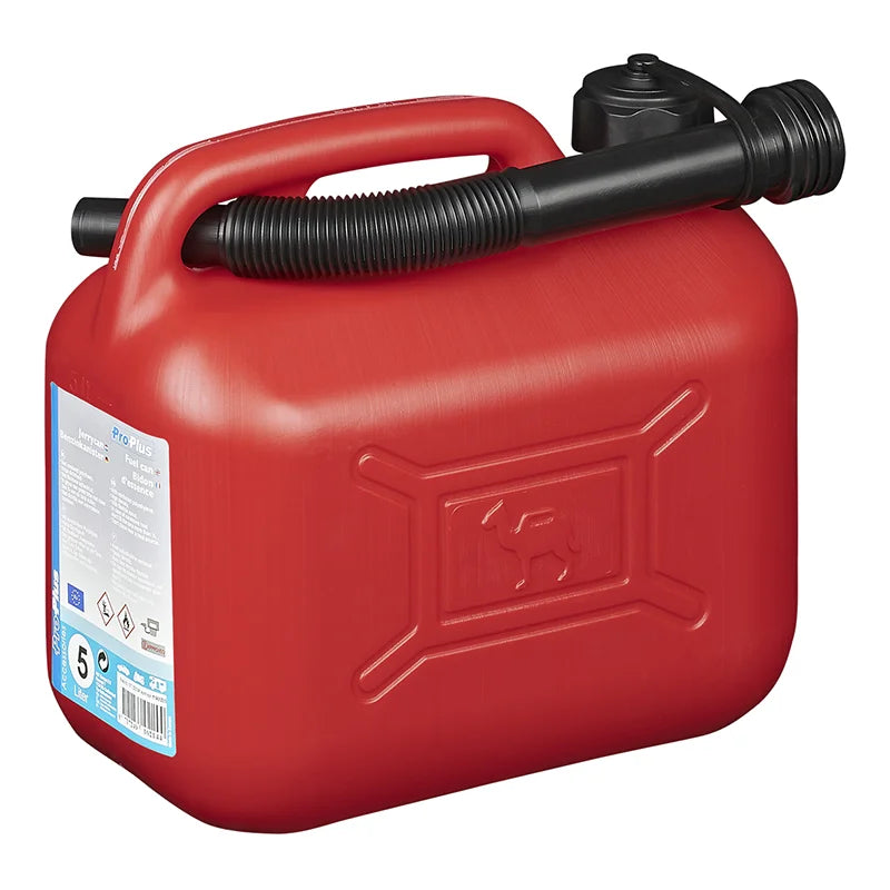 ProPlus Jerrycan 5L kunststof rood UN-gekeurd