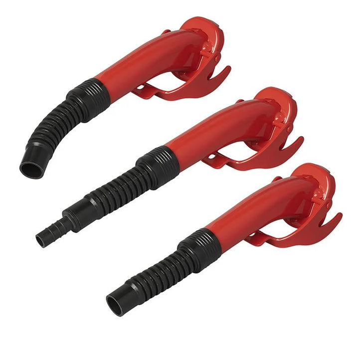 ProPlus Schenktuit metaal rood flexibel geschikt voor benzine &amp; diesel (art. 530080 - 530081 - 530109)