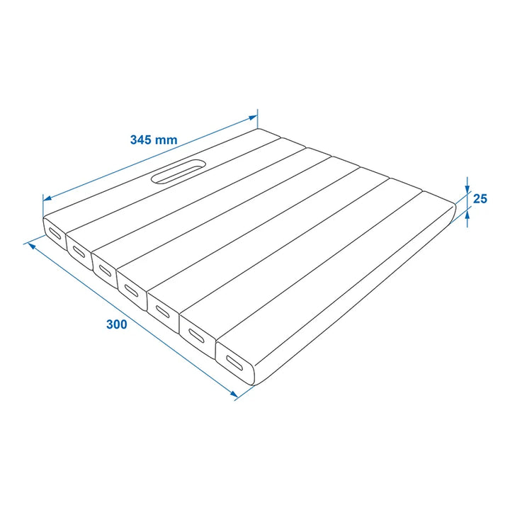 ProPlus Kniemat 30x34,5x2,5cm