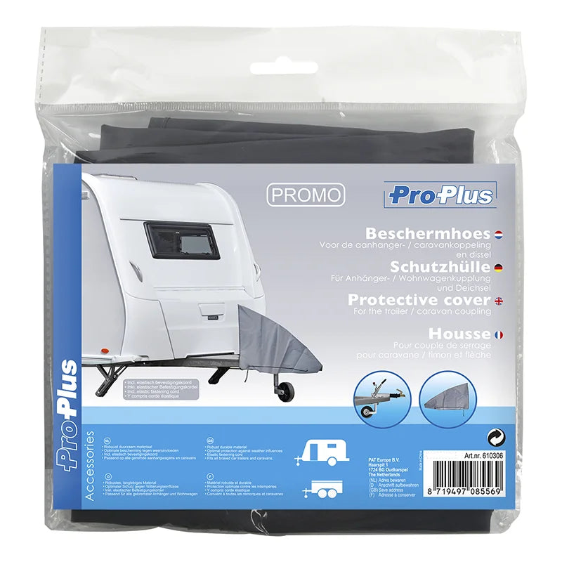 ProPlus Beschermhoes voor de aanhanger- / caravankoppeling en dissel Promo