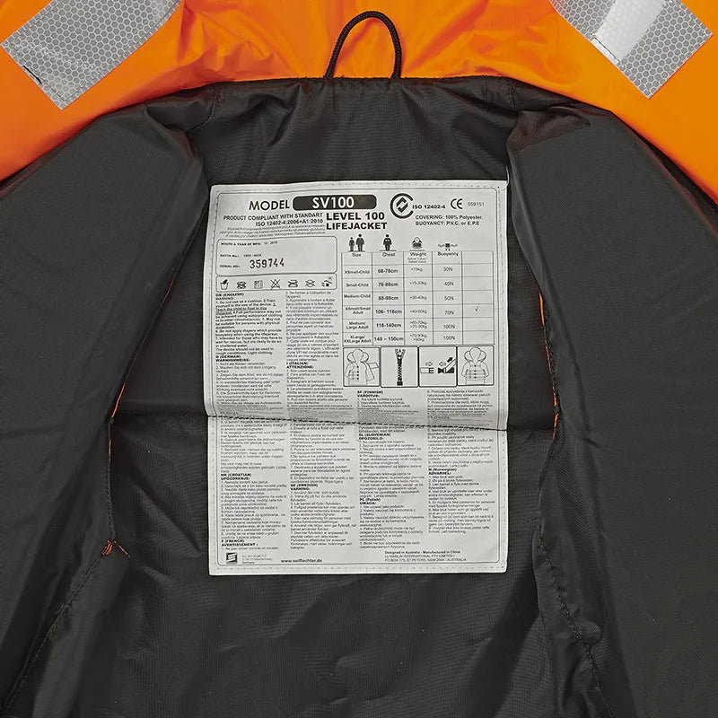 ProPlus Reddingsvest Tornado XS/S adult 40-60kg - 70N, ISO 12402-4