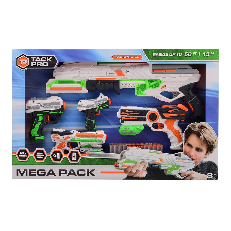 Tack Pro mega blaster pack met 40 pijlen 31063