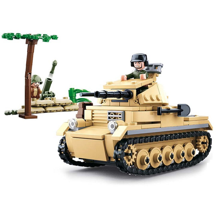 Sluban WWII small German Tank M38-B0691 