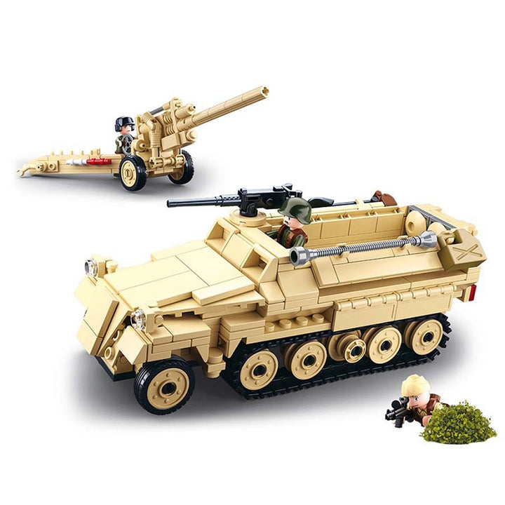 Sluban WWII German Half Track M38-B0695 