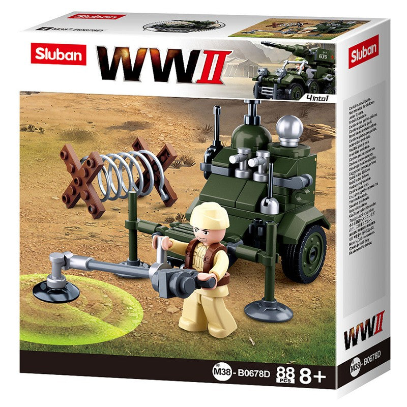 Sluban WWII Allied minesweeper M38-B0678D #16109