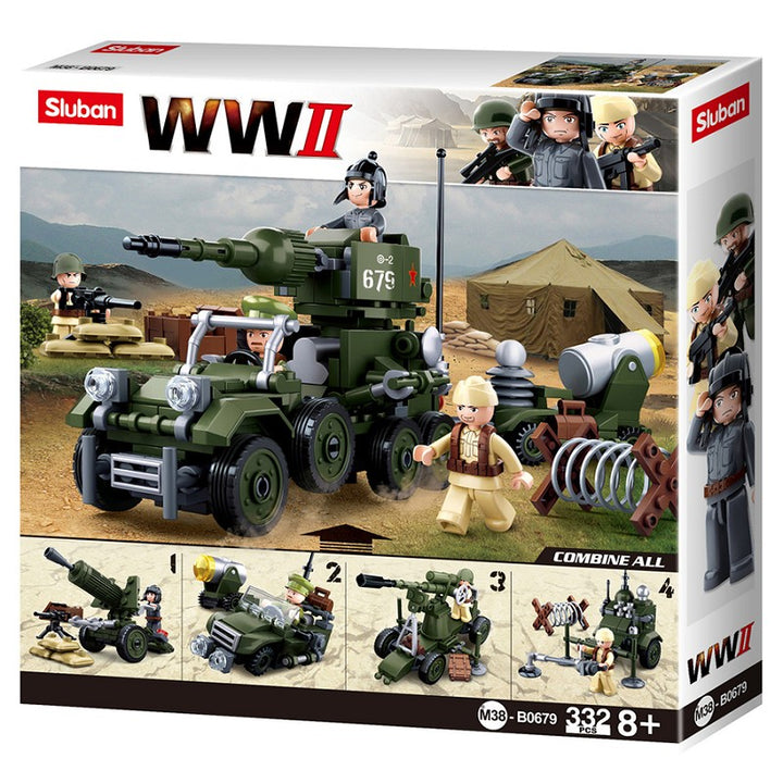 Sluban WWII Giftbox 4 in 1 M38-B0679 
