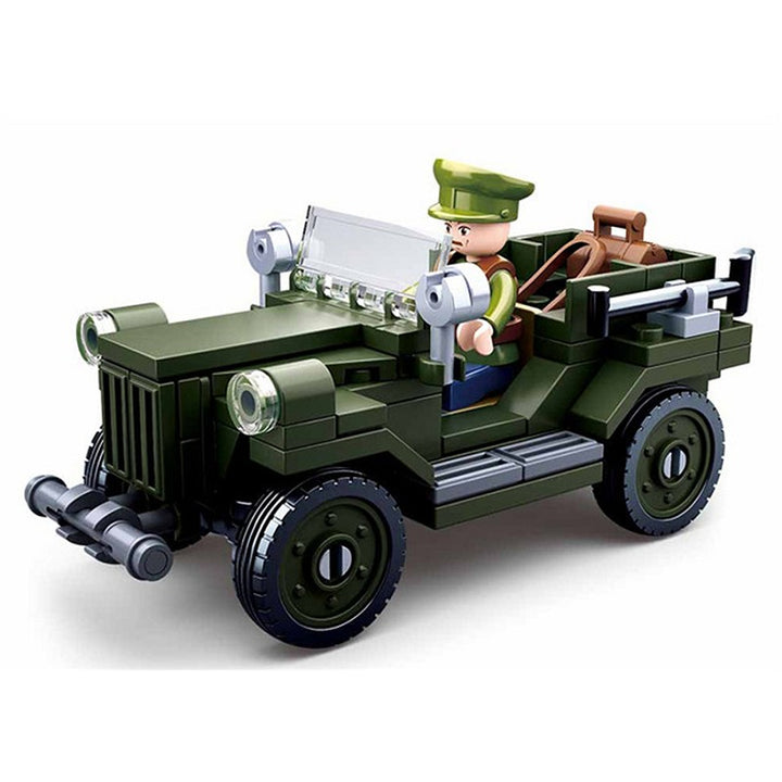 Sluban WWII Allied light truck M38-B0682 