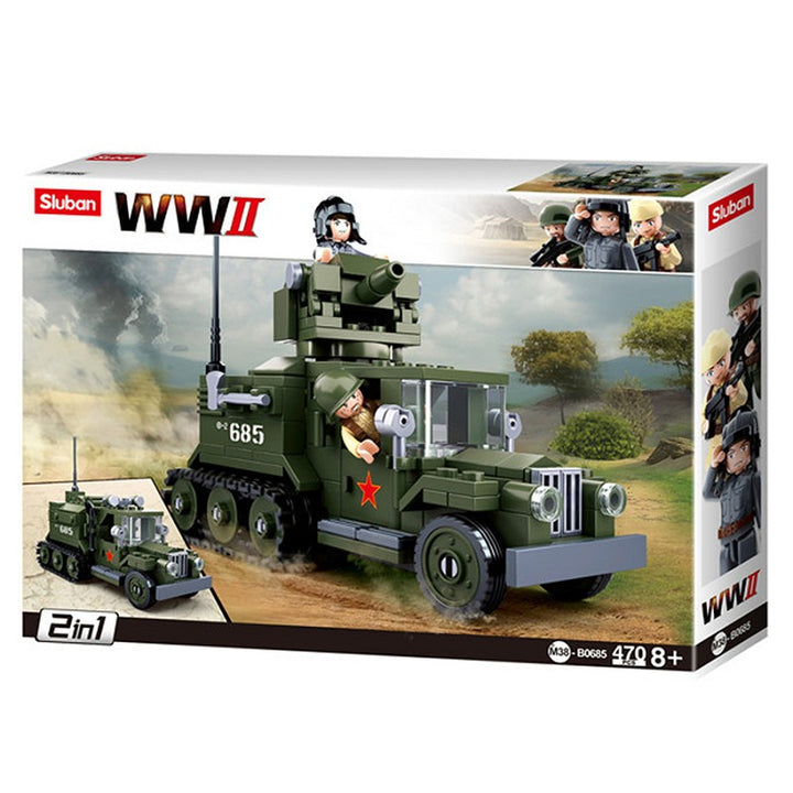 Sluban WWII Allied half M38-B0685 
