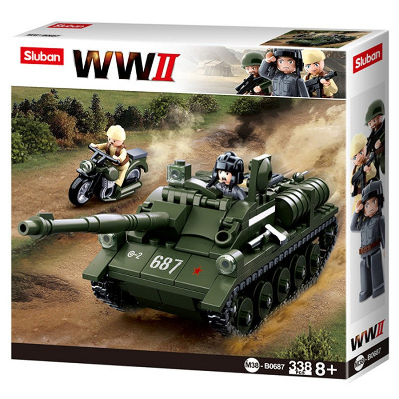 Sluban WWII Destroyer M38-B0687 