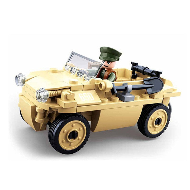 Sluban WWII German amphibious vehicle M38-B0690 #16118