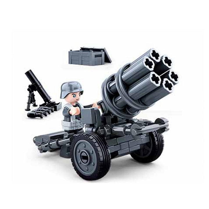Sluban German Army Rocket gun M38-B0680A 