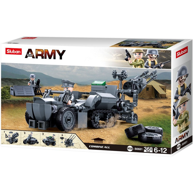 Sluban German army 4into1 M38-B0681 