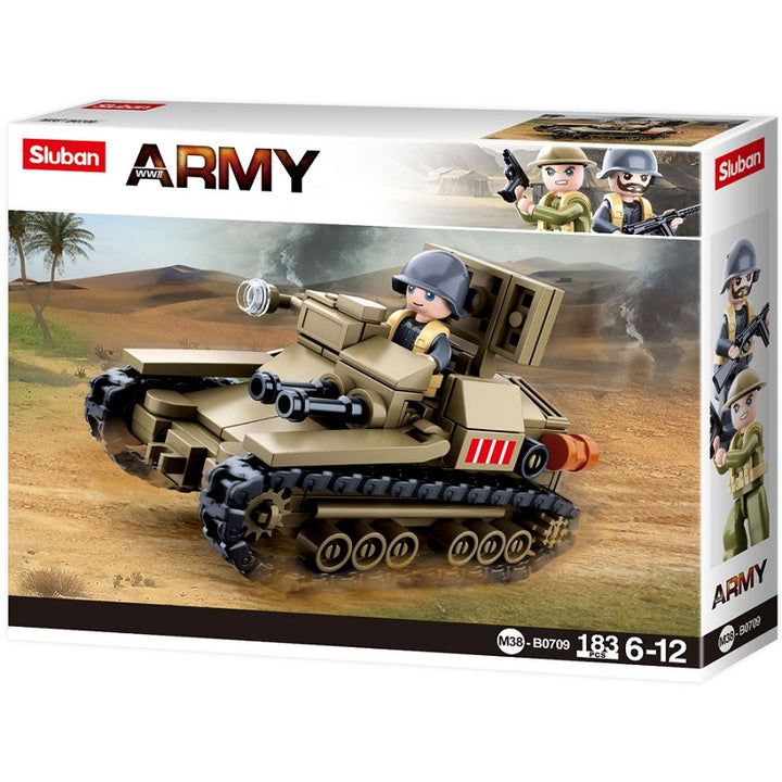Sluban Small Italian tank M38-B0709 