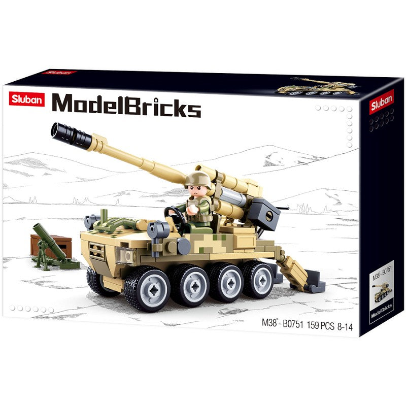 Sluban 8x8 All terrain Assault Vehicle M38-B0751 