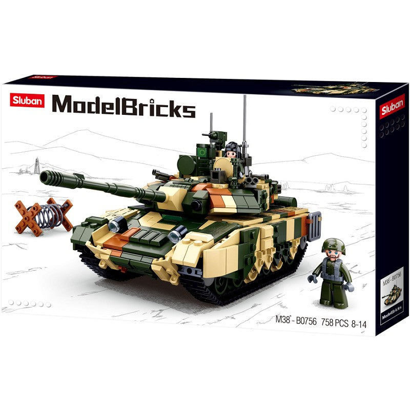 Sluban Large battle tank M38-B0756 