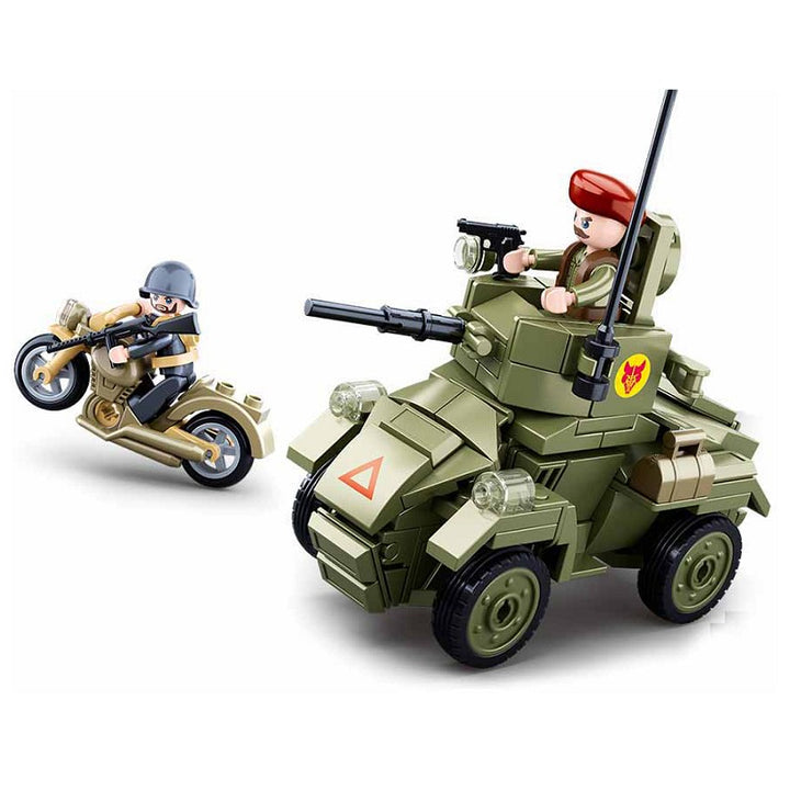 Sluban Small English Armored Vehicle M38-B0710 