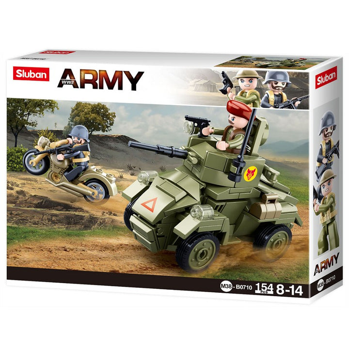 Sluban Small English Armored Vehicle M38-B0710 