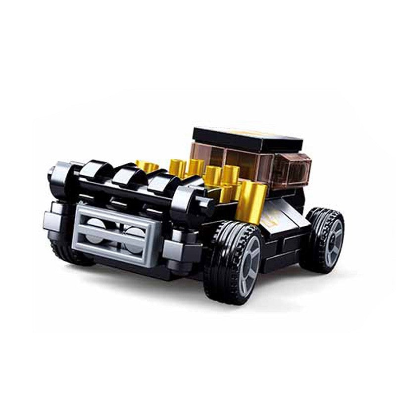 Sluban Powerbricks-Pullback/Black Mod Rod M38-B0801C #16095