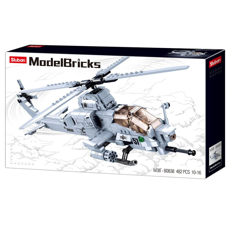 Sluban Attack Helicopter M38-B0838 