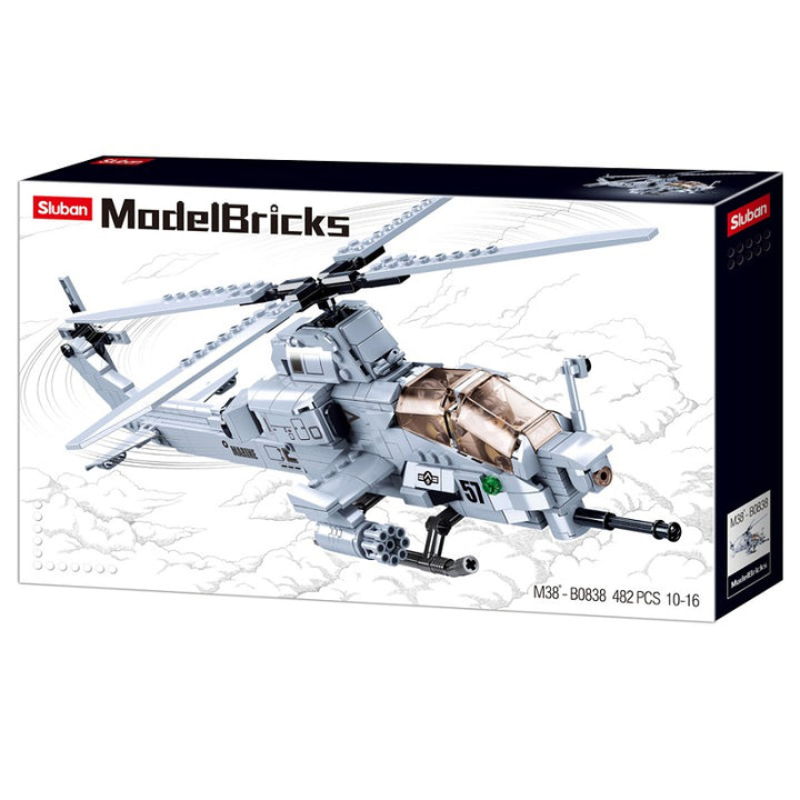 Sluban Attack Helicopter M38-B0838 