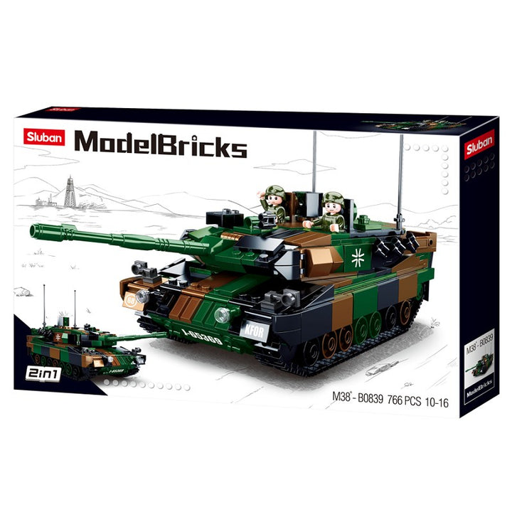 Sluban German Main Battle Tank M38-B0839 