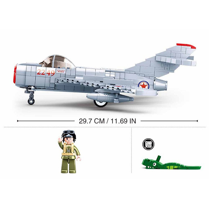 Sluban Old Russian jet fighter M38-B0983 