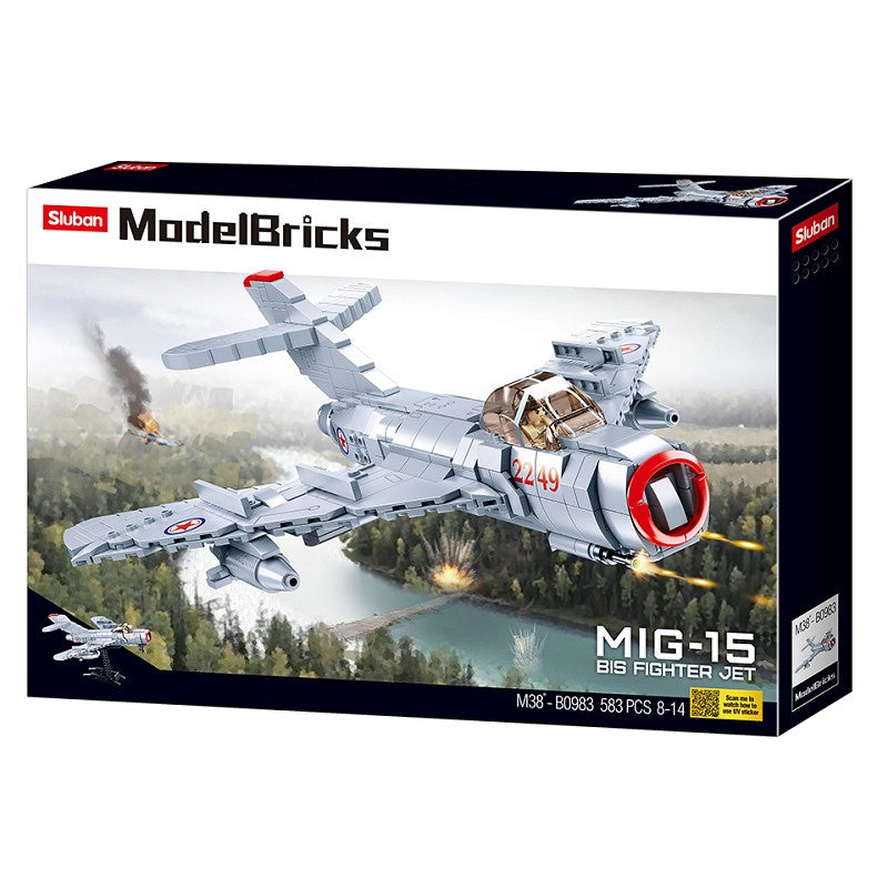 Sluban Old Russian jet fighter M38-B0983 