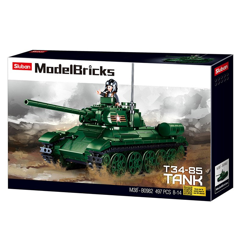 Sluban Medium tank M38-B0982 