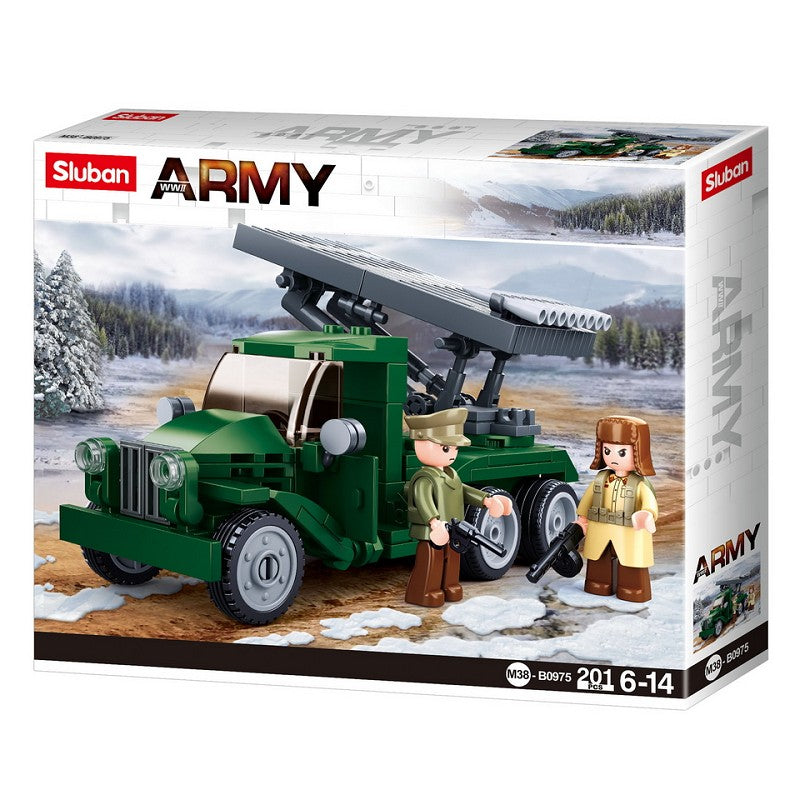 Sluban (Battle of Budapest)Rus.missile guns M38-B0975 
