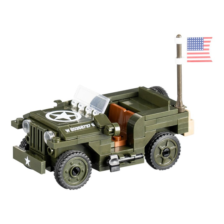 Sluban WWII Jeep US Army M38-70210 