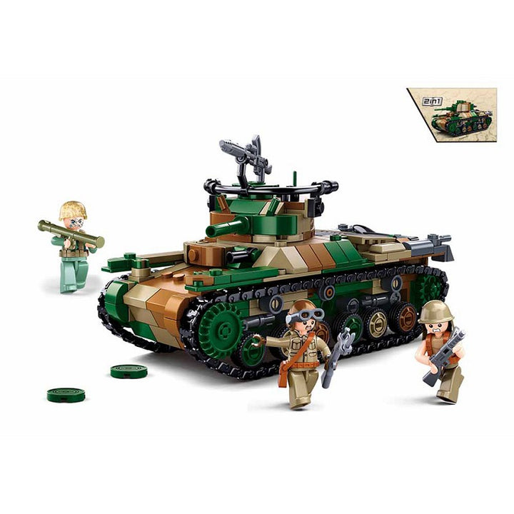 Sluban WWII Type 97 medium tank M38-1107 