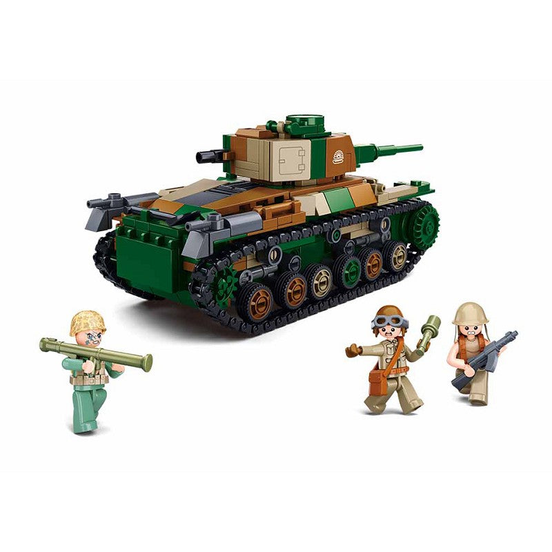 Sluban WWII Type 97 medium tank M38-1107 