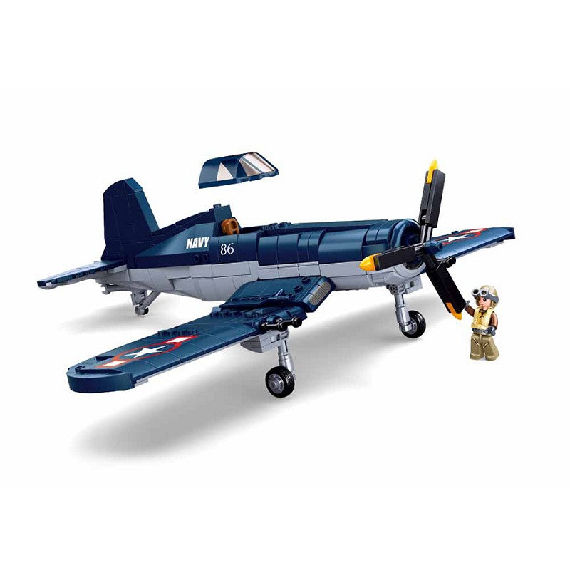 Sluban WWII F4U Fighter M38-B1109 