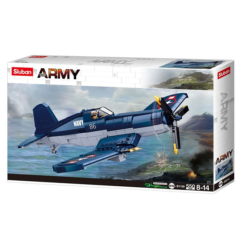 Sluban WWII F4U Fighter M38-B1109 
