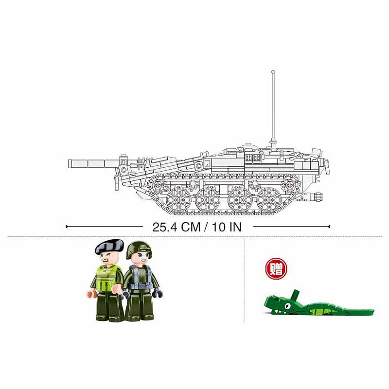 Sluban STRV103 Main battle tank M38-B1010 