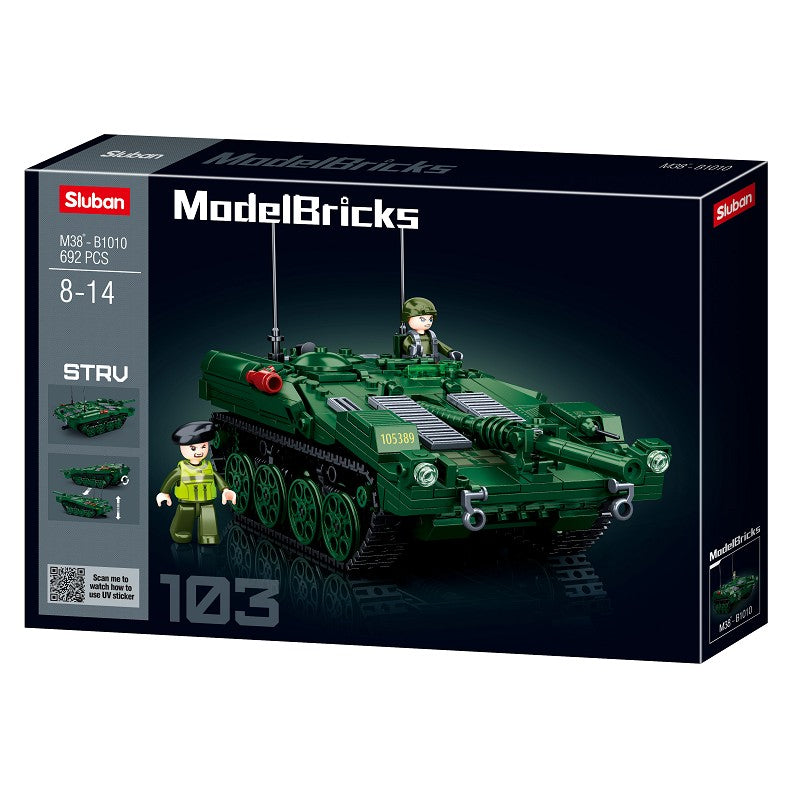 Sluban STRV103 Main battle tank M38-B1010 