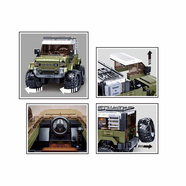 Sluban English SUV Attacker M38-B1015 