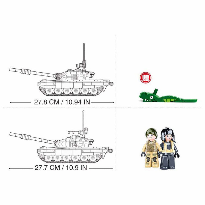 Sluban STRV103 Main battle tank M38-B1011 