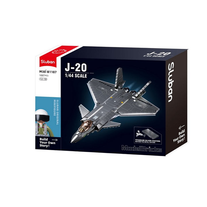 Sluban J20SS Stealth Aircraft M Coat. Vers. M38-B1187 