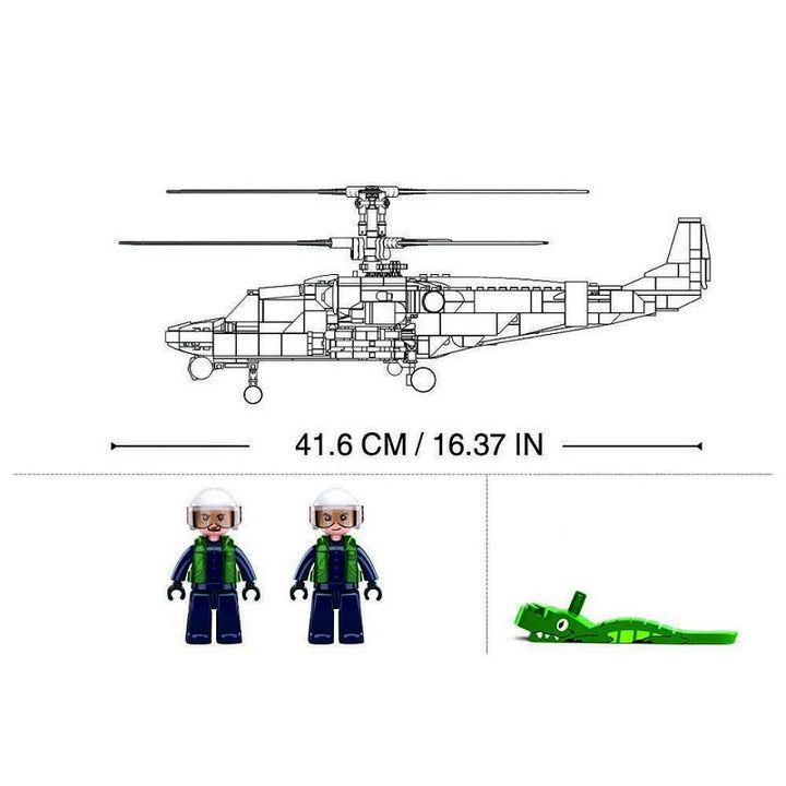 Sluban KA-52S Gunship M38-B1138 