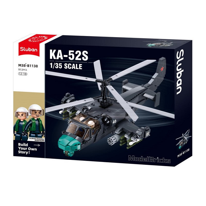 Sluban KA-52S Gunship M38-B1138 
