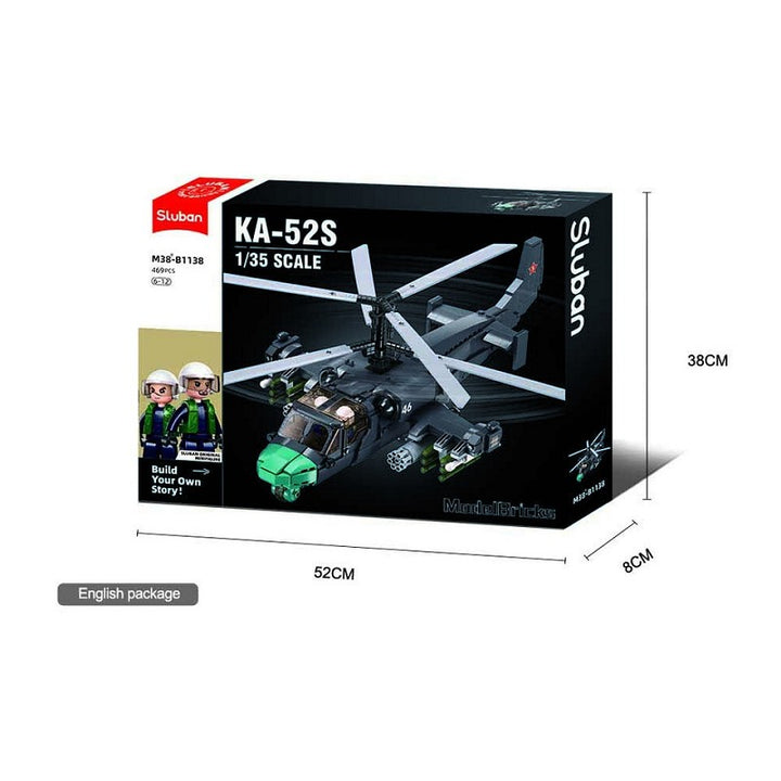 Sluban KA-52S Gunship M38-B1138 