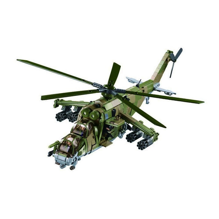Sluban MI-24S Gunship M38-B1137 
