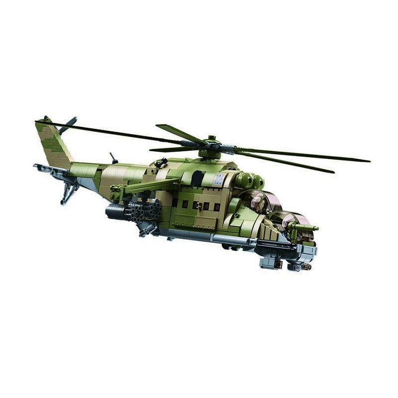 Sluban MI-24S Gunship M38-B1137 