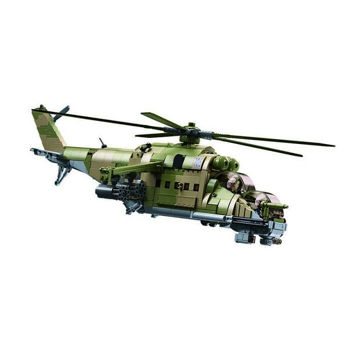 Sluban MI-24S Gunship M38-B1137 