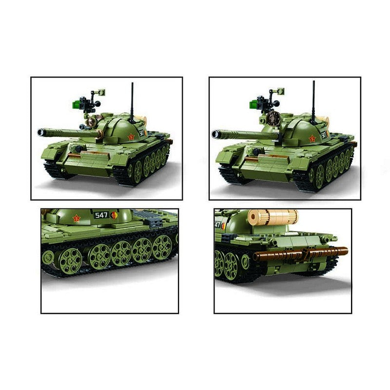 Sluban Tank (MBT) 3 in 1 M38-B1135 